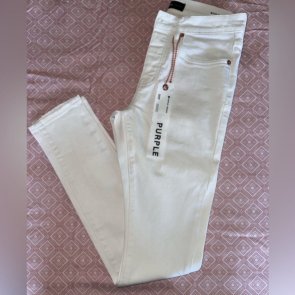 Men white Jeans